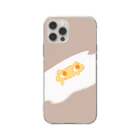 さしみの目玉焼き猫 Soft Clear Smartphone Case