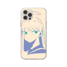 さしみの昼下がりのセーラー少女 Soft Clear Smartphone Case