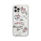 大賀一五の店のドゥルルビャーン透明 Soft Clear Smartphone Case