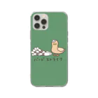 ち ぃのバードストライク Soft Clear Smartphone Case