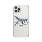 すとろべりーガムFactoryのモササウルス Soft Clear Smartphone Case