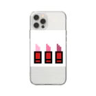 kanamaru14の口紅 Soft Clear Smartphone Case