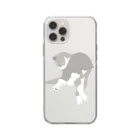 中華呪術堂（チャイナマジックホール）の猫功夫(猫カンフー) Soft Clear Smartphone Case