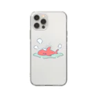 サメ わりとおもいののぼせたサメ Soft Clear Smartphone Case