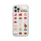 ニクいよっ！カルビくんのカルビくんたち Soft Clear Smartphone Case