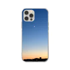 Hayco Art Studioの夕陽 Soft Clear Smartphone Case