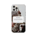 豆子の部屋のDon'tBeSilent&SmashThePatriarch Soft Clear Smartphone Case