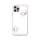 かわいいね本舗のメンヘラうさぎねこ Soft Clear Smartphone Case