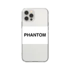 H.OCEANのPHANTOMオリジナルグッズ Soft Clear Smartphone Case