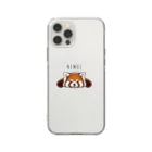 huroshikiのNEMUIレッサーパンダ Soft Clear Smartphone Case