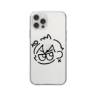 粛正罰丸💮のばつまるくん Soft Clear Smartphone Case