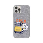 イラスト MONYAAT のCT144 カリカリサロンGA*スマホケース用 Soft Clear Smartphone Case