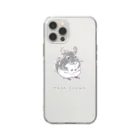 チンチラ雑貨MarkCrownのチンチラぱんつ2 Soft Clear Smartphone Case