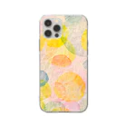 mi:muimi artworkのmi:muimi art まるまる Soft Clear Smartphone Case