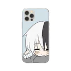 ひろろまるのまったりひろろまる Soft Clear Smartphone Case