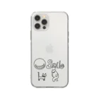 武者小路夕桐のSmile Soft Clear Smartphone Case