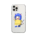 野良猫の野良猫アイコン Soft Clear Smartphone Case