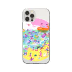 いとい ゆきのちびの夏休み Soft Clear Smartphone Case