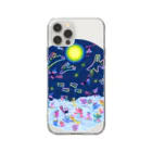 いとい ゆきの秋の夜空ショー Soft Clear Smartphone Case