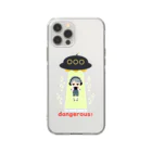 あるく。のゲームのし過ぎは危険だよ！ Soft Clear Smartphone Case