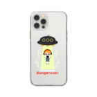 あるく。のゲームのし過ぎは危険だよ！ Soft Clear Smartphone Case