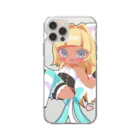 もげち🚪🐱6才のネットアイドル男の娘のもげちはろうぃん2021-天使- Soft Clear Smartphone Case