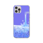 shu~creamの水没しちゃった！ Soft Clear Smartphone Case