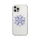 魔法のアイテム屋　SUZURI店のmandara Soft Clear Smartphone Case