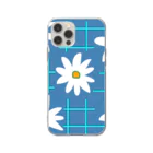 inko andの・ flower・ Soft Clear Smartphone Case