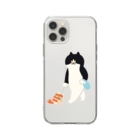 SUIMINグッズのお店の忠実な海老握り Soft Clear Smartphone Case