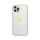 マチダタケルのSUZURIのお店のソフトクリームネオン2.0 Soft Clear Smartphone Case