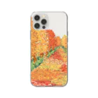 KANAT  LAMHITAの秋の散歩道 Soft Clear Smartphone Case