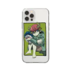 怪獣流通センターの独りぼっち怪獣と花束（奇跡） Soft Clear Smartphone Case