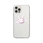 あすぱのうさぎちゃんインザユニヴァース Soft Clear Smartphone Case