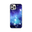 narikakannpaniyの星×夜空 Soft Clear Smartphone Case