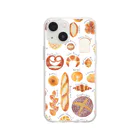 fig-treeのBAKERY_W　スマホケース Soft Clear Smartphone Case