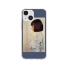 SONOTENI-ARTの001-004　グスタフ・クリムト　『ヘレーネ・クリムトの肖像』　クリア　スマホケース　iPhone 13mini/12mini/11Pro専用デザイン　CC4 Soft Clear Smartphone Case