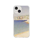 SONOTENI-ARTの025-002　ポール・シニャック　『カシスの桟橋』　クリア　スマホケース　iPhone 13mini/12mini/11Pro専用デザイン　CC4 Soft Clear Smartphone Case