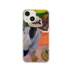 SONOTENI-ARTの026-002　ゴーギャン　『シエスタ』　クリア　スマホケース　iPhone 13mini/12mini/11Pro専用デザイン　CC4 Soft Clear Smartphone Case