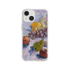 SONOTENI-ARTの005-017　ゴッホ　『リンゴ、セイヨウナシ、レモン、ブドウのある静物 』　クリア　スマホケース　iPhone 13mini/12mini/11Pro専用デザイン　CC4 Soft Clear Smartphone Case