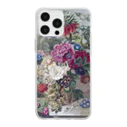 PALA's SHOP　cool、シュール、古風、和風、のflower arrangement アントニー・ヴァン・デン・ボス 1778-1838年 Soft Clear Smartphone Case