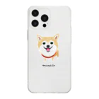 miniño（ミニーニョ）の柴犬 Soft Clear Smartphone Case