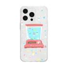 サトウノリコ*の【昭和】ウォーターゲーム（クリア） Soft Clear Smartphone Case