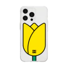 いとい ゆきのtulip  YELLOW Soft Clear Smartphone Case