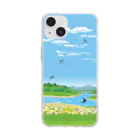 SoraTamagoの春の風景 part3 spc003 Soft Clear Smartphone Case