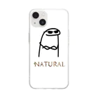 natural_6のnatural Soft Clear Smartphone Case