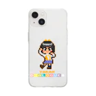 DIALOGUE＋のドットDIALOGUE＋ やかん推しソフトクリアスマホケース Soft Clear Smartphone Case