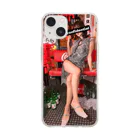 onlyfans6のWearing china dress girl Soft Clear Smartphone Case