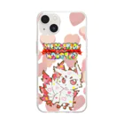 デコレーションモンスター@夢を叶えるお手伝い！のデコモン【きゅうび】 Soft Clear Smartphone Case