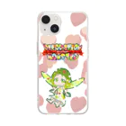 デコレーションモンスター@夢を叶えるお手伝い！のデコモン【ふぇりあ】 Soft Clear Smartphone Case